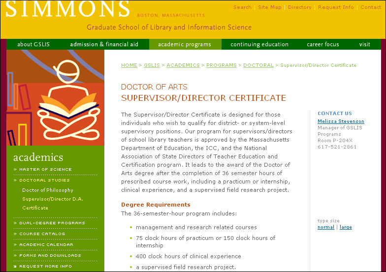 Página con breadcrumbs. Fuente relacionada: Interaction Design Foundation
