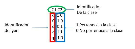 Ejemplo archivo geneclasse.txt