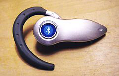 Auricular para teléfono móvil con conexión Bluetooth
